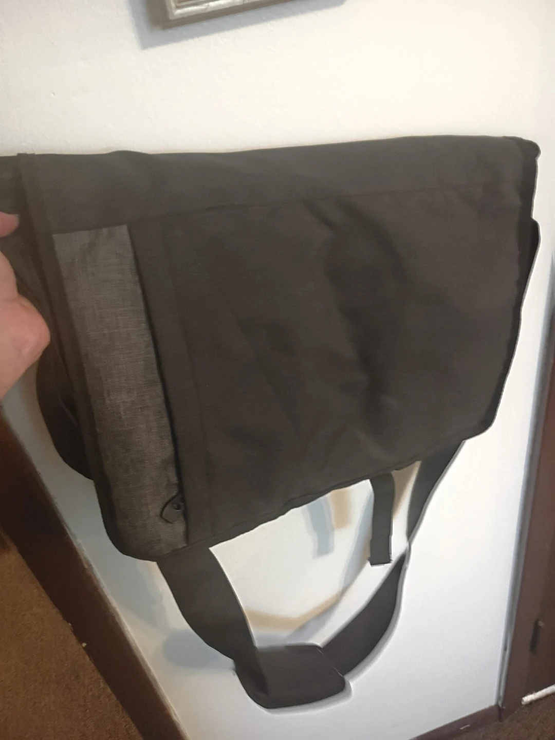 Black  Messenger Bag