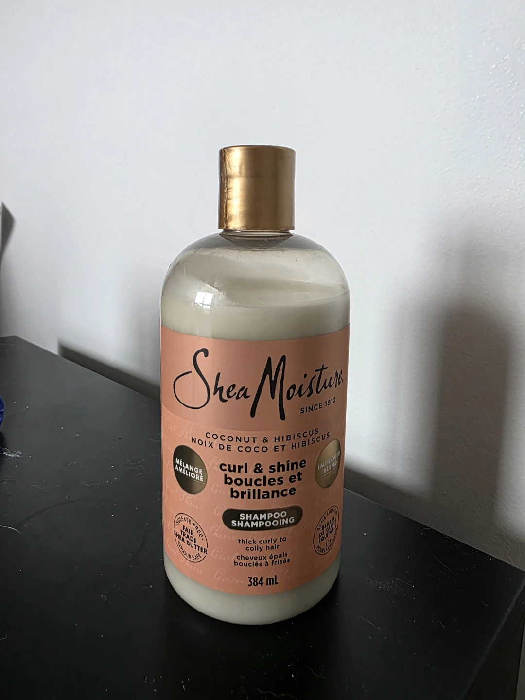 Shea Moisture Shampoo for curly hair