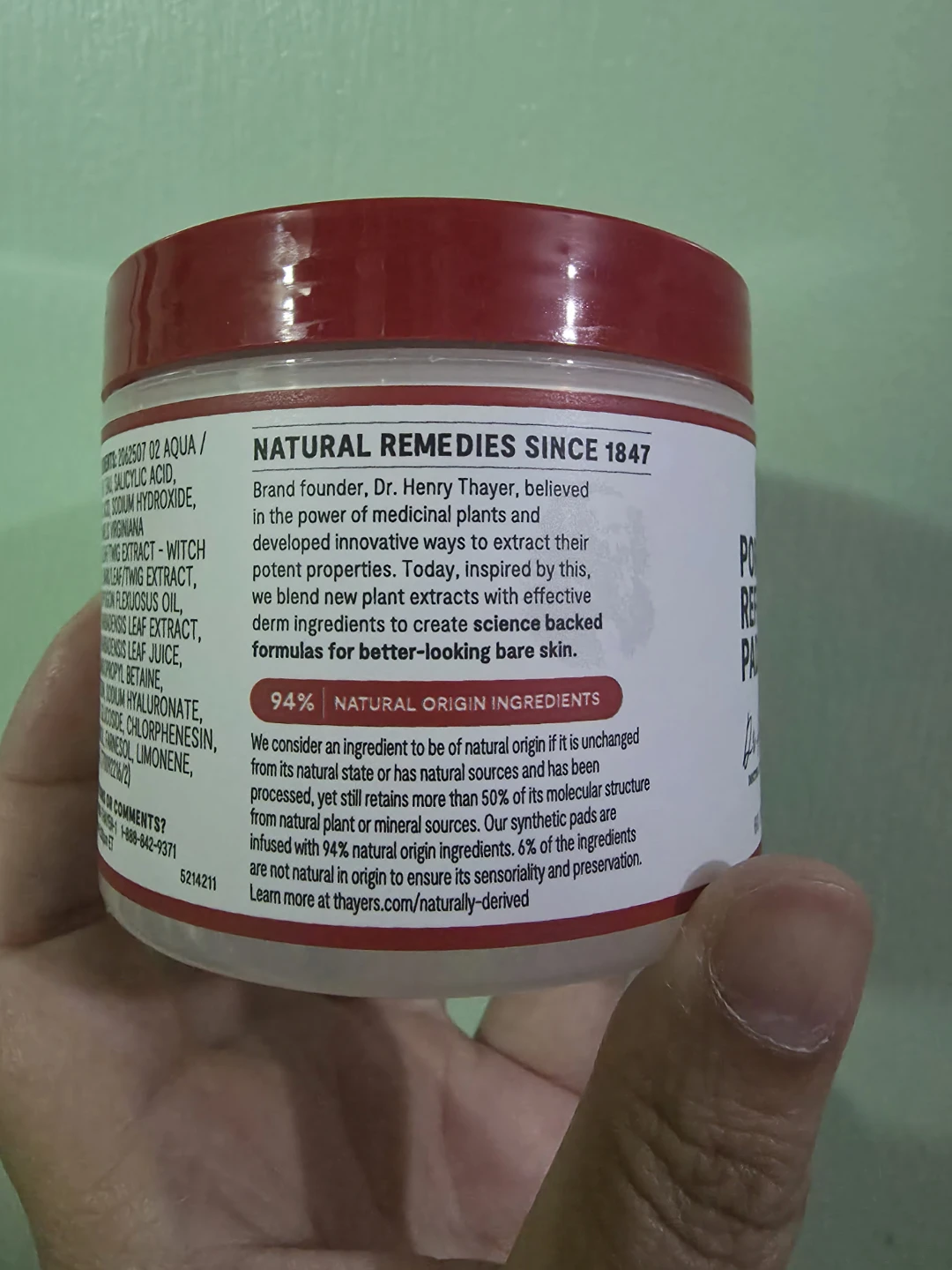 Thayers Pore Refining Pads 🏈 - photo 2