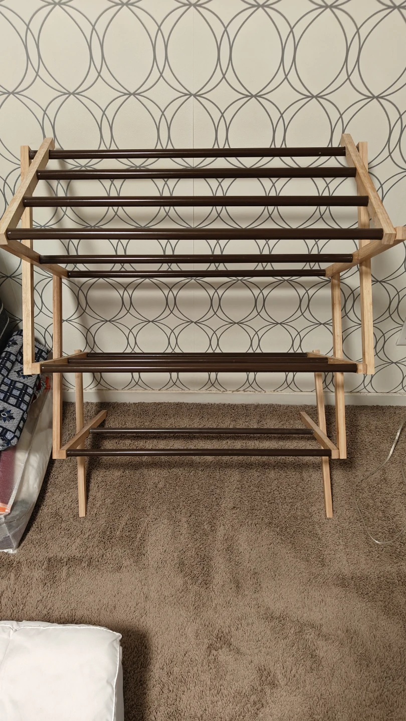 Collapsible Wooden Drying Rack - photo 2