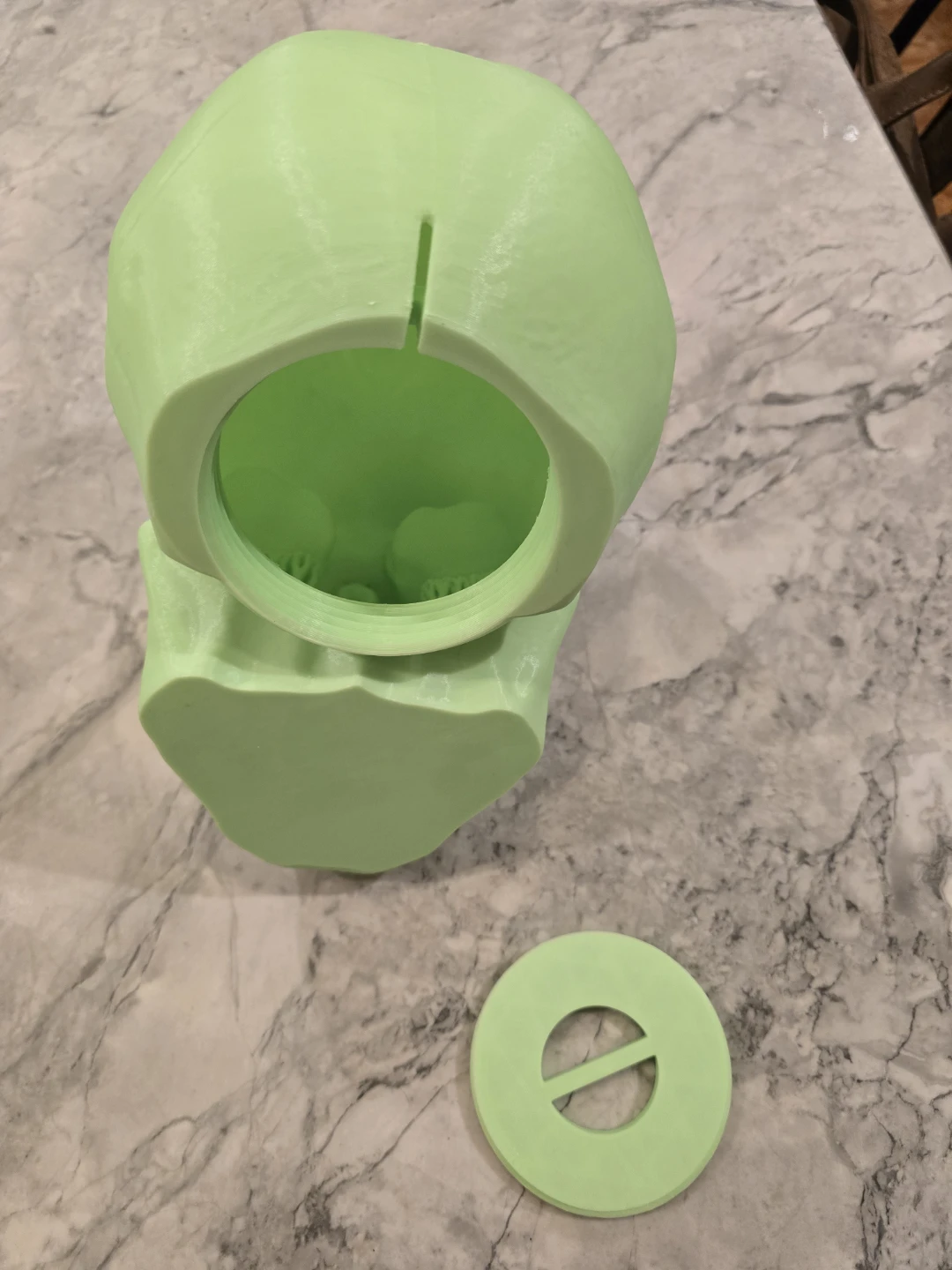 Glow in the dark 3D skull - photo 4