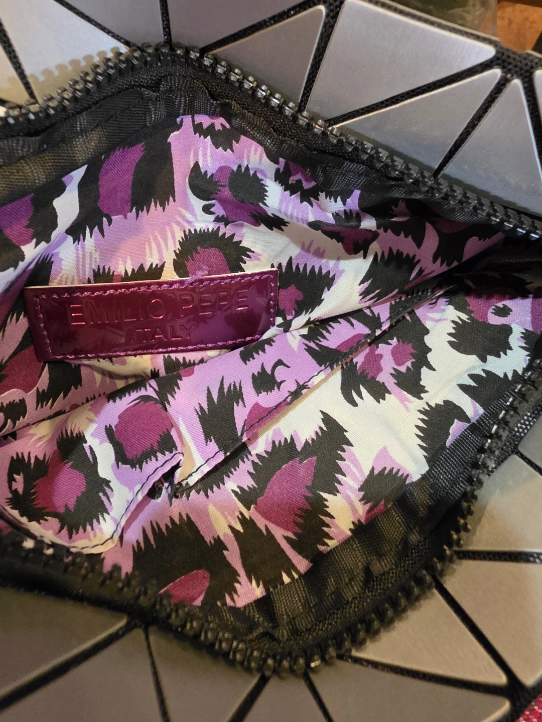Emilio Pepe Geometric Clutch Bag - photo 2