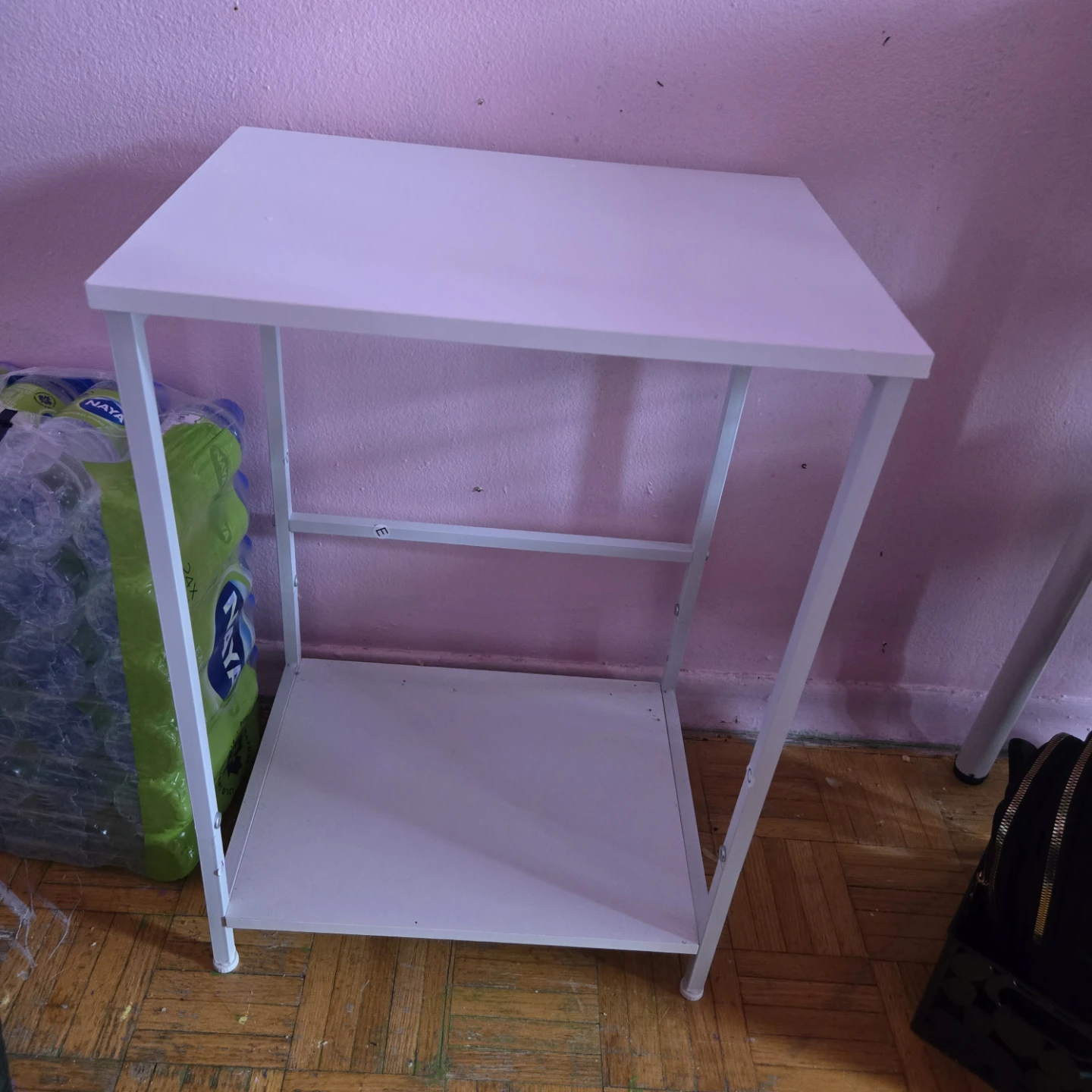 Two like new end tables