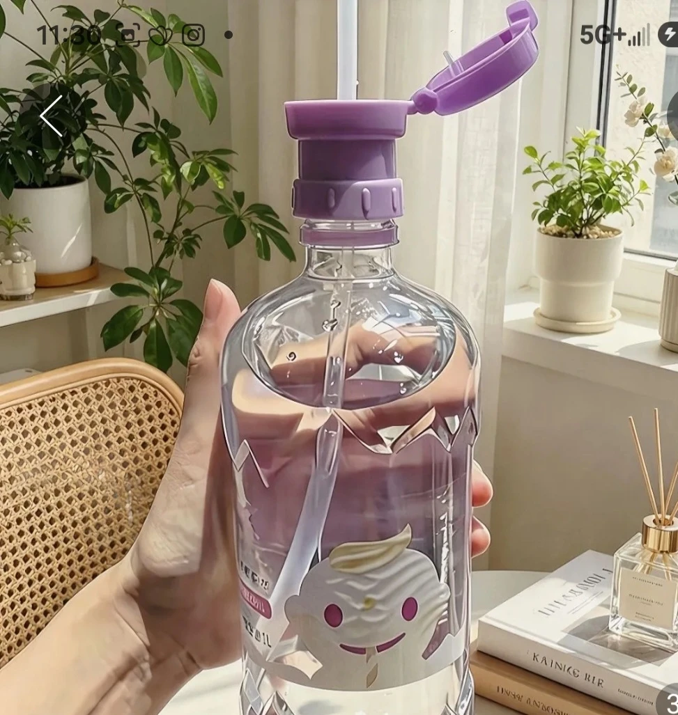 Universal Reusable Bottle Straw Lid Attachment - photo 4