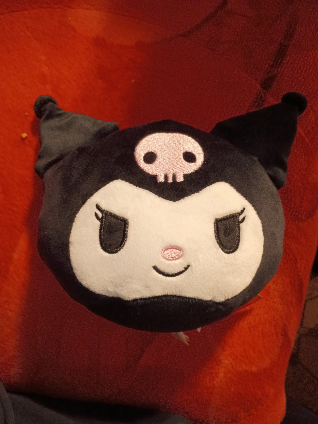 Sanrio Kuromi Face Dome Plush Toy - photo 3