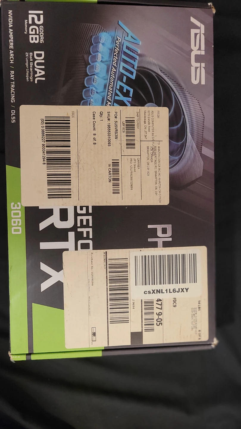 ASUS Phoenix RTX 3060 12GB V2 - $325 OBO - photo 5