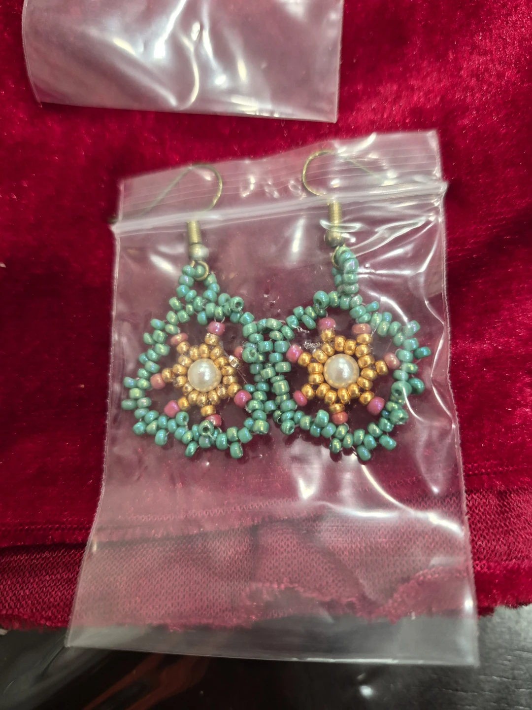 Assorted Handmade Beaded Dangle Earrings - photo 3
