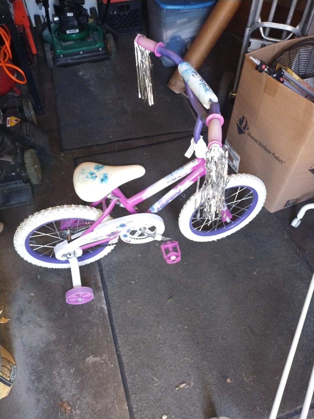 Kids Pink and Purple Bicycle ages 3-6