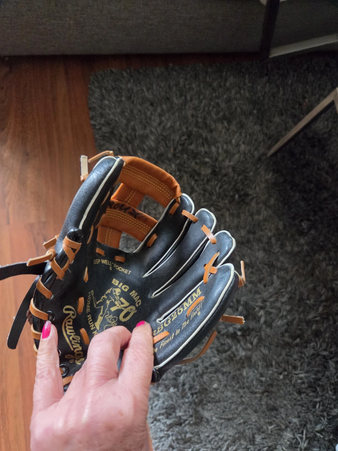 Rawlings Big Mac 70 Home Run King Basebal zyouth l Glove - photo 2
