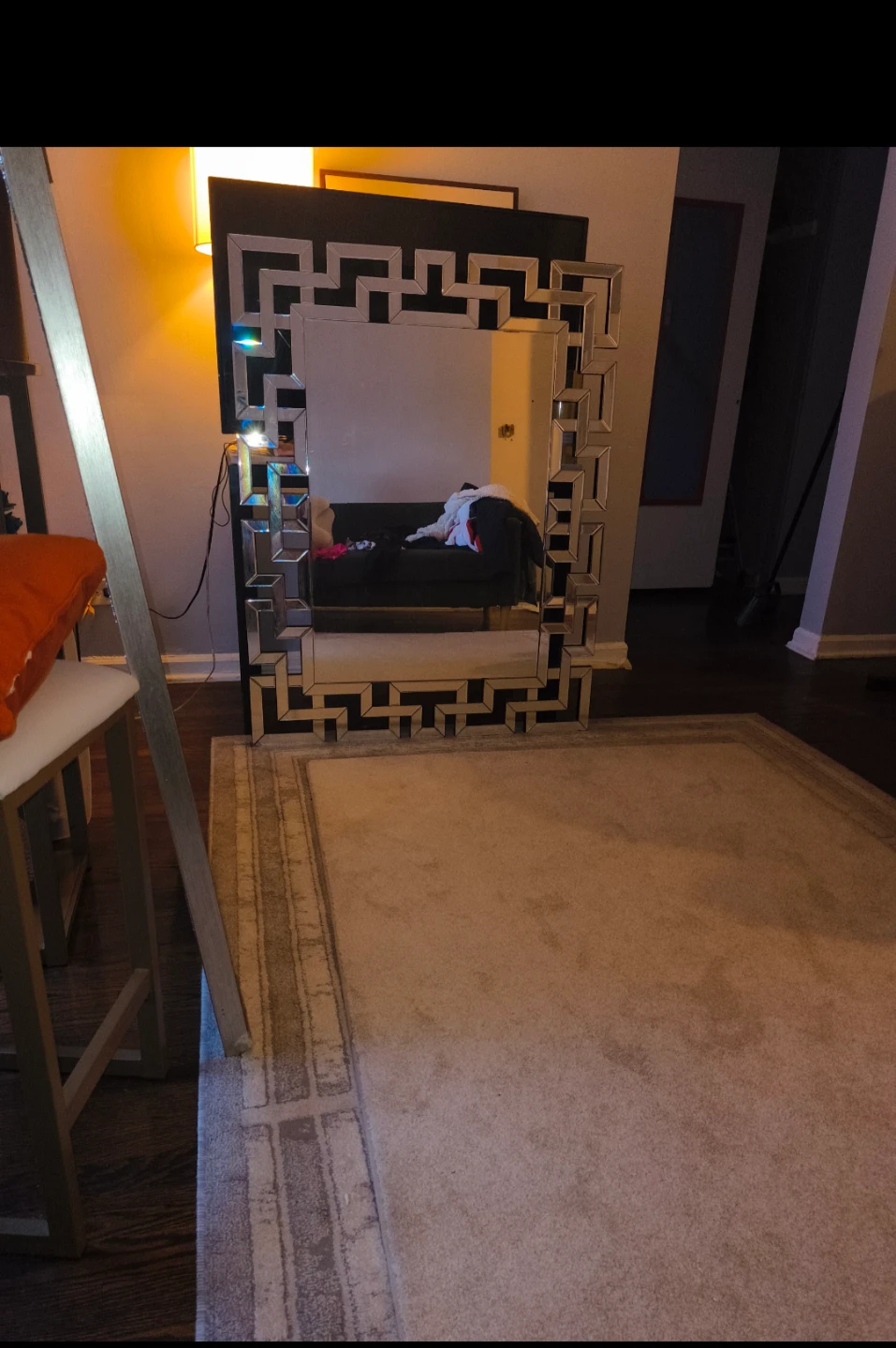 Large Glam mirror
