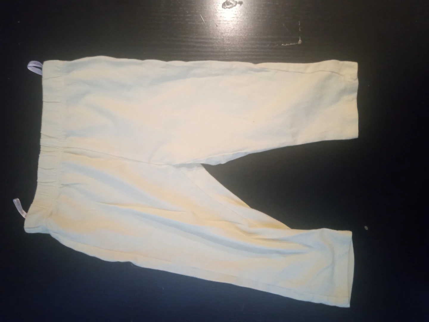 Light Yellow Baby Trousers - 12m