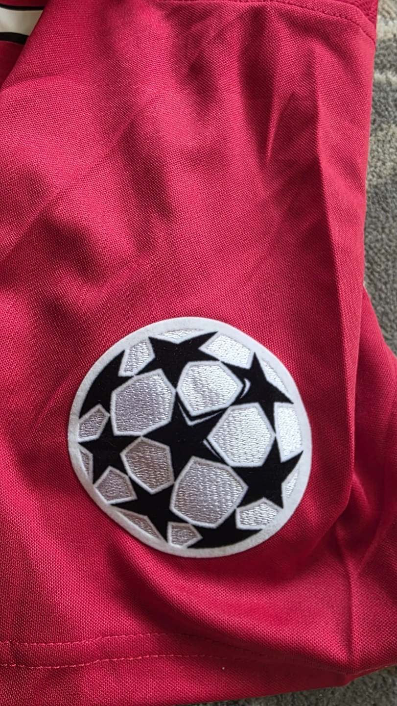 Steven Gerrard #8 2005 UCL final jersey - photo 5