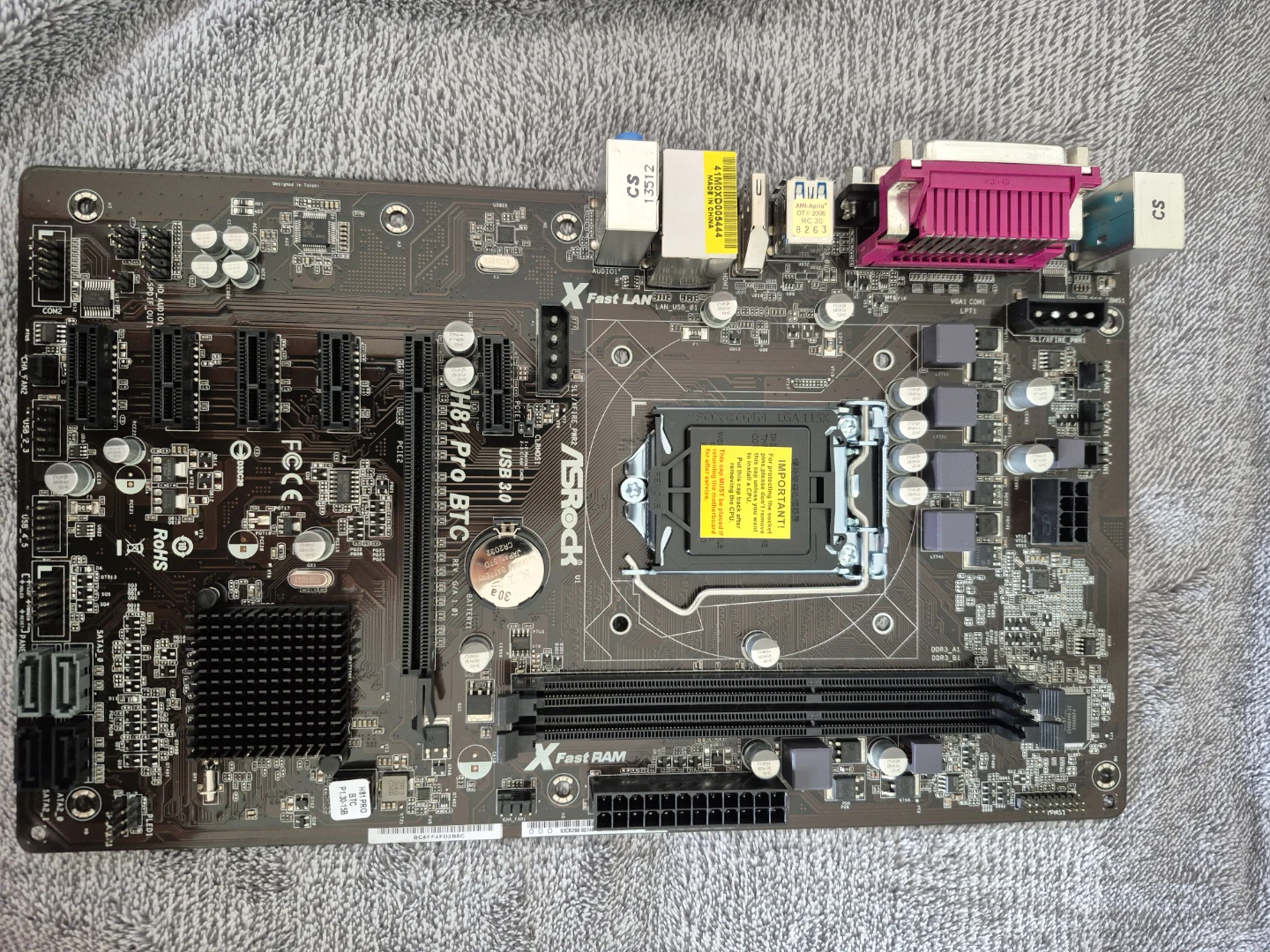 ASRock H81 Pro BTC Motherboard