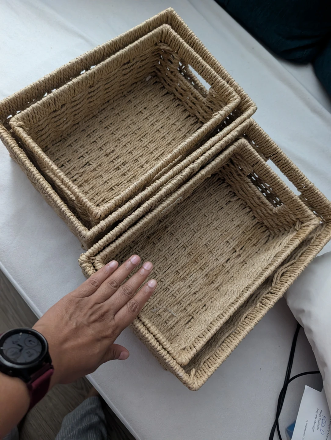 Wicker Baskets - Set of 4 - photo 3