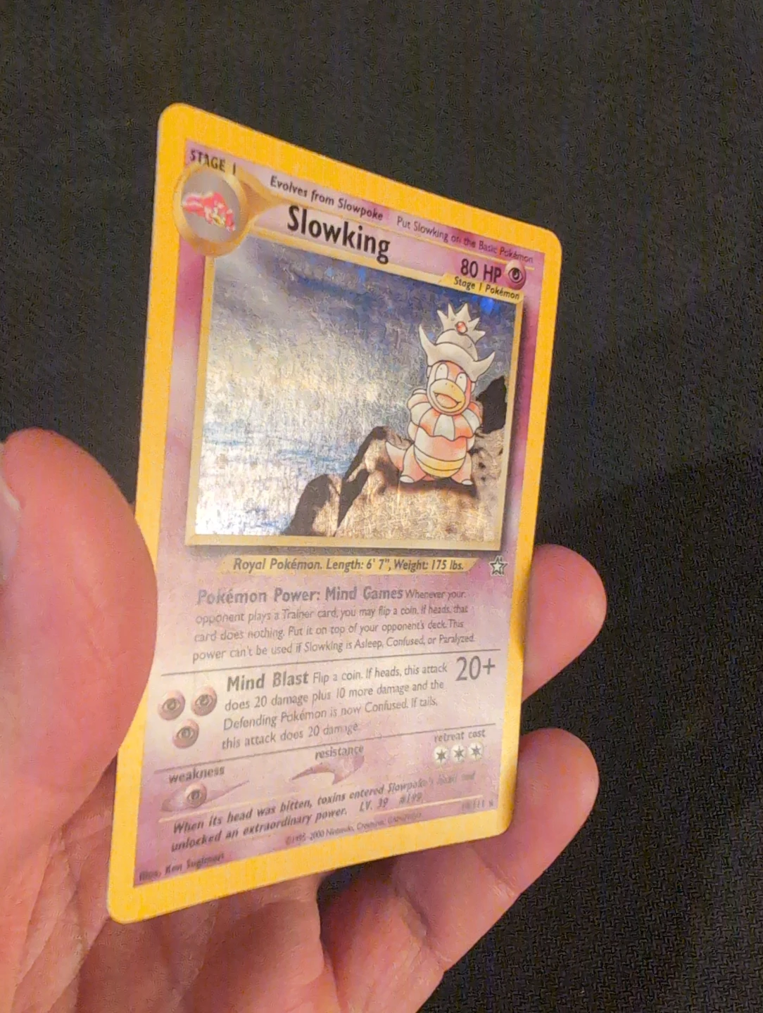 Slowking Neo Genesis 14/111 Holo Rare - Pokemon - photo 3