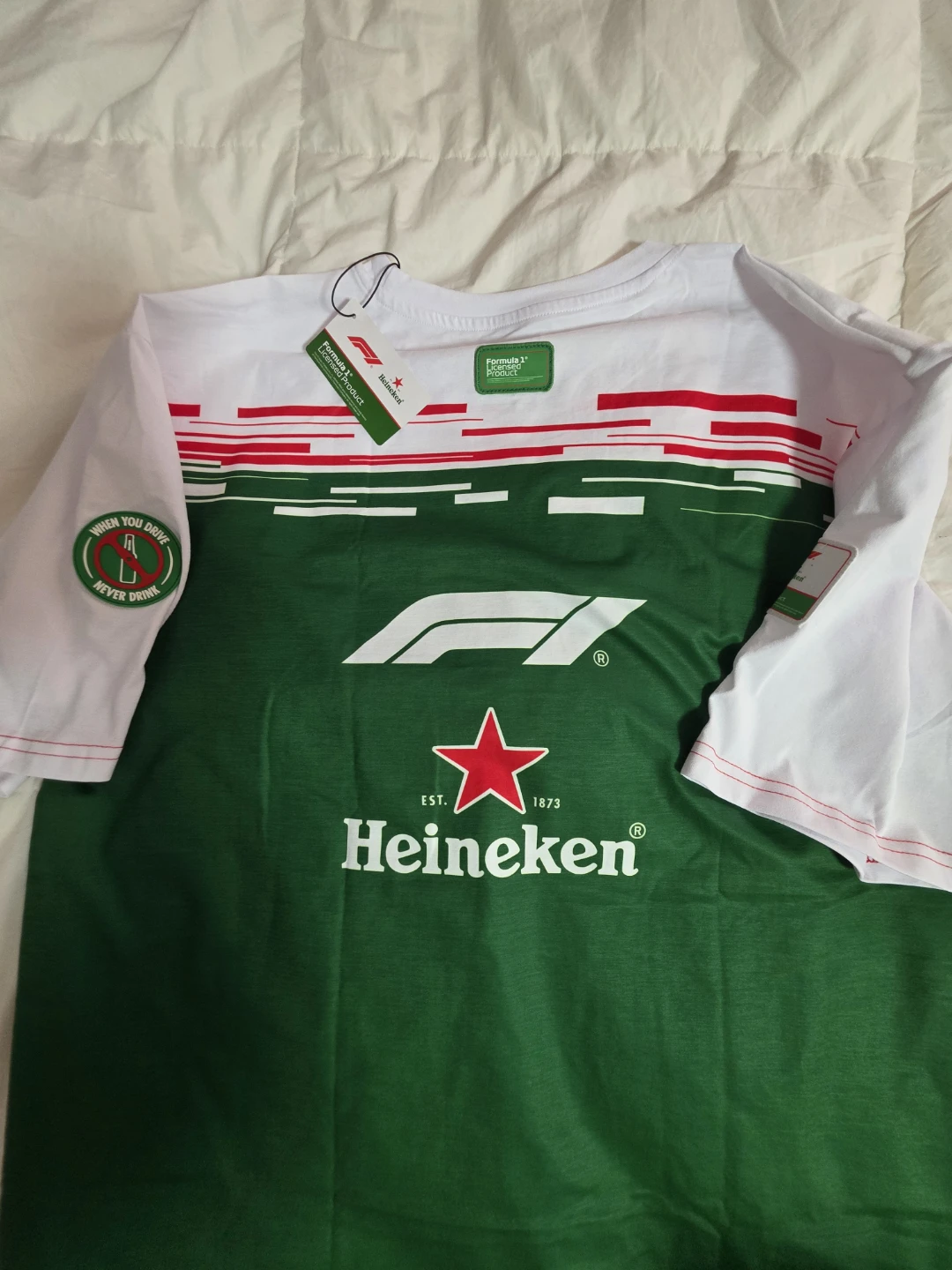 Formula 1 Heineken T-Shirt - photo 2