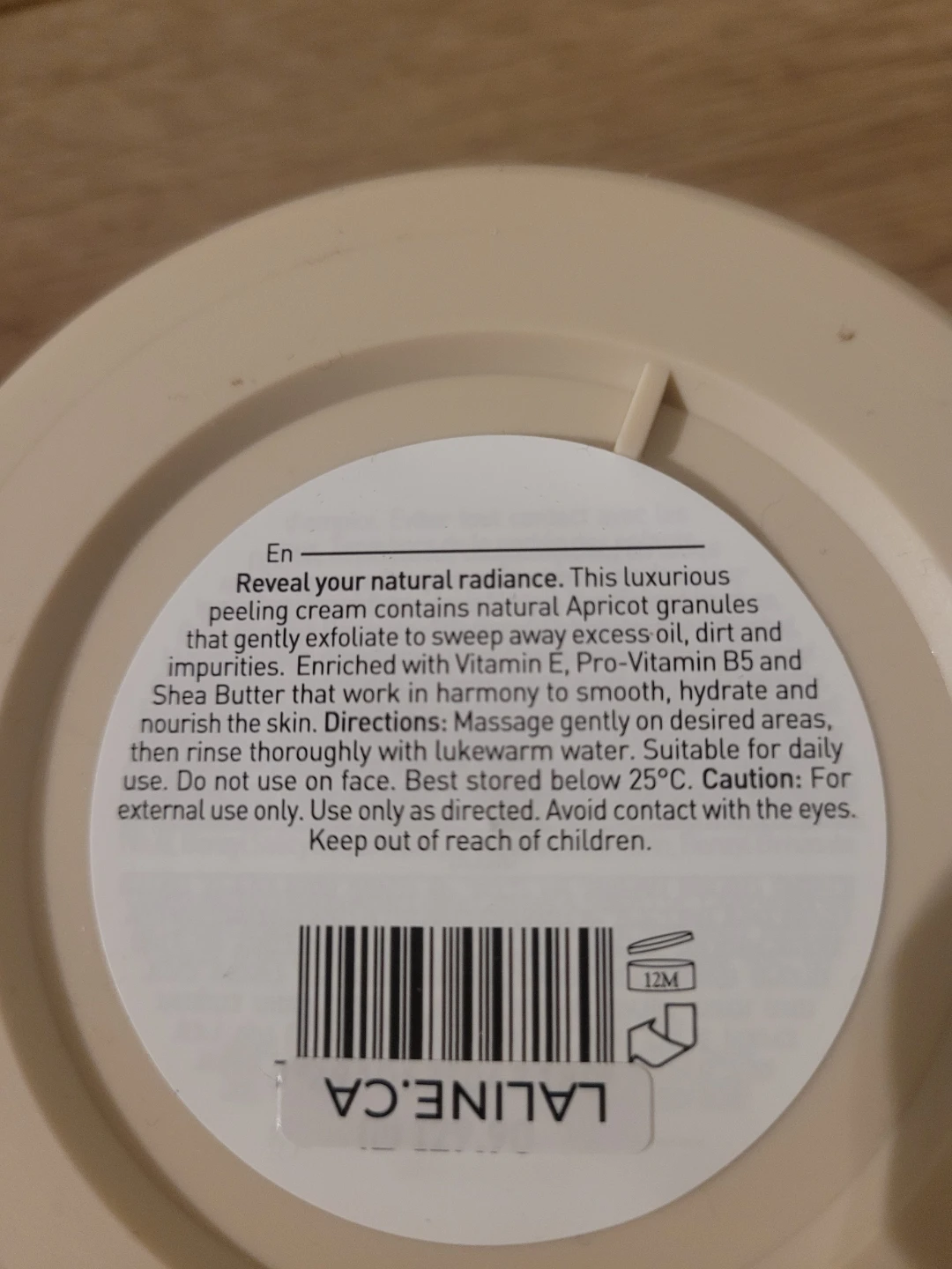 Laline Body Peeling Cream - photo 3