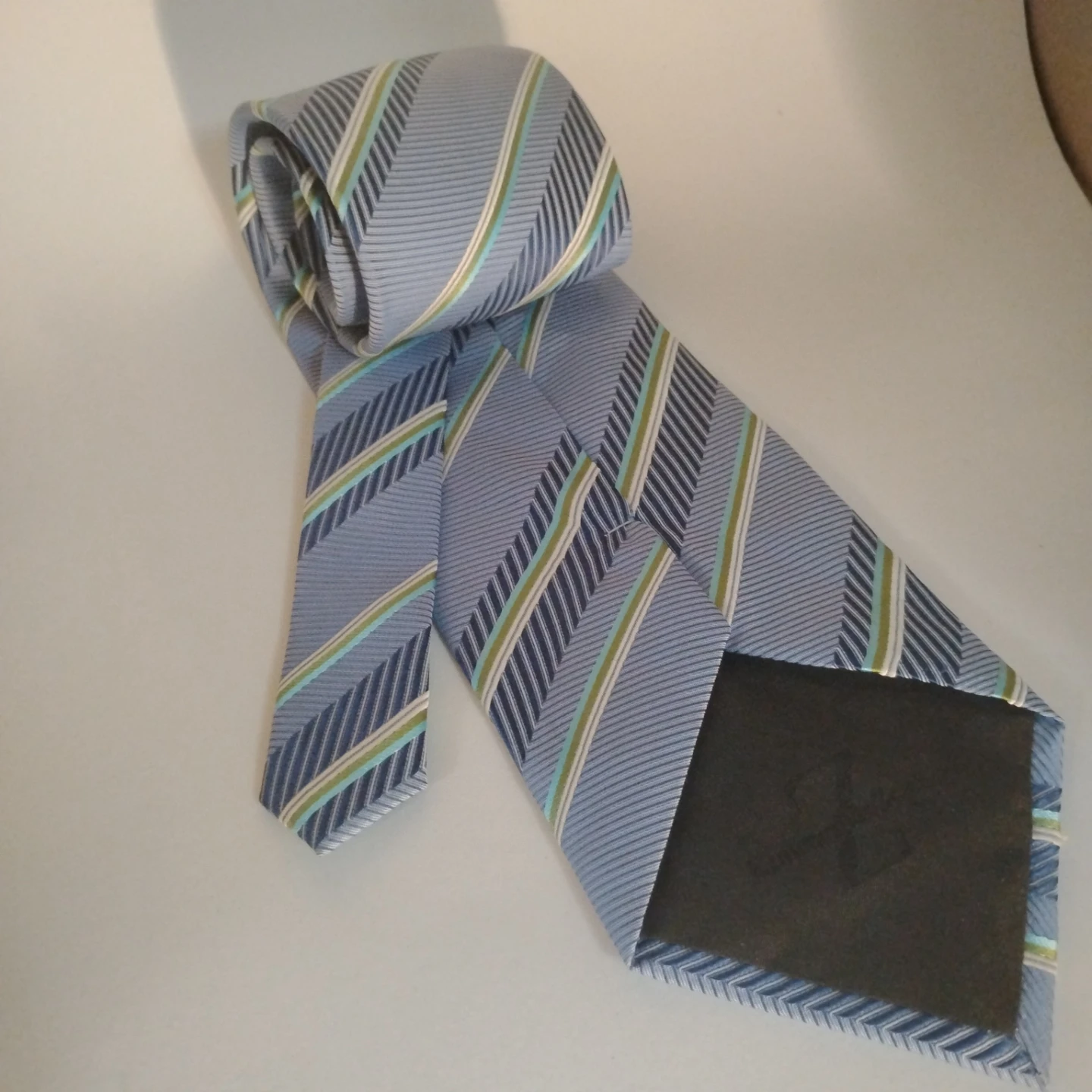 Ermenegildo Zegna Striped Silk Tie - photo 2