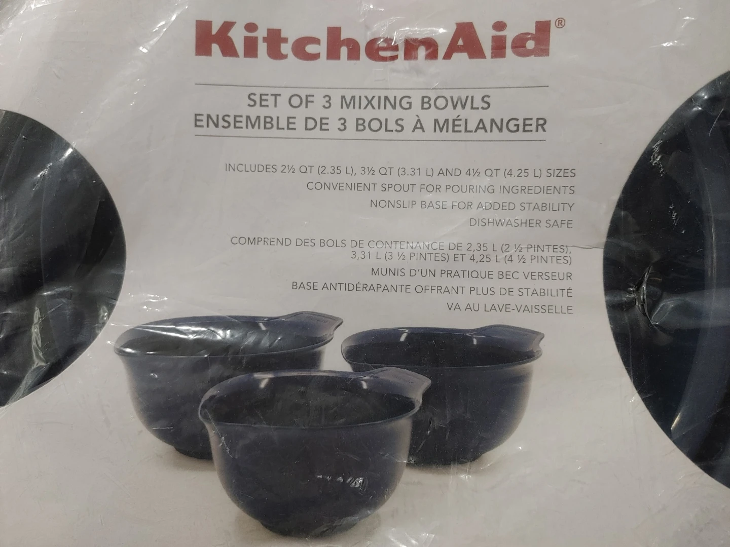 The brand new Kitchen Aid Mixing Bowls 4 sale!