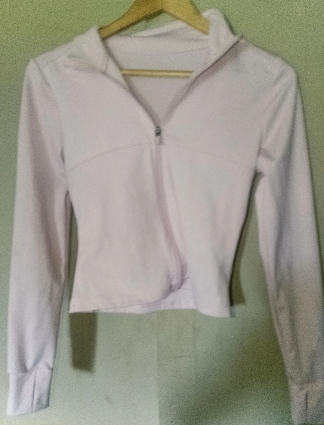 Light Pink Full Zip Jacket Medium