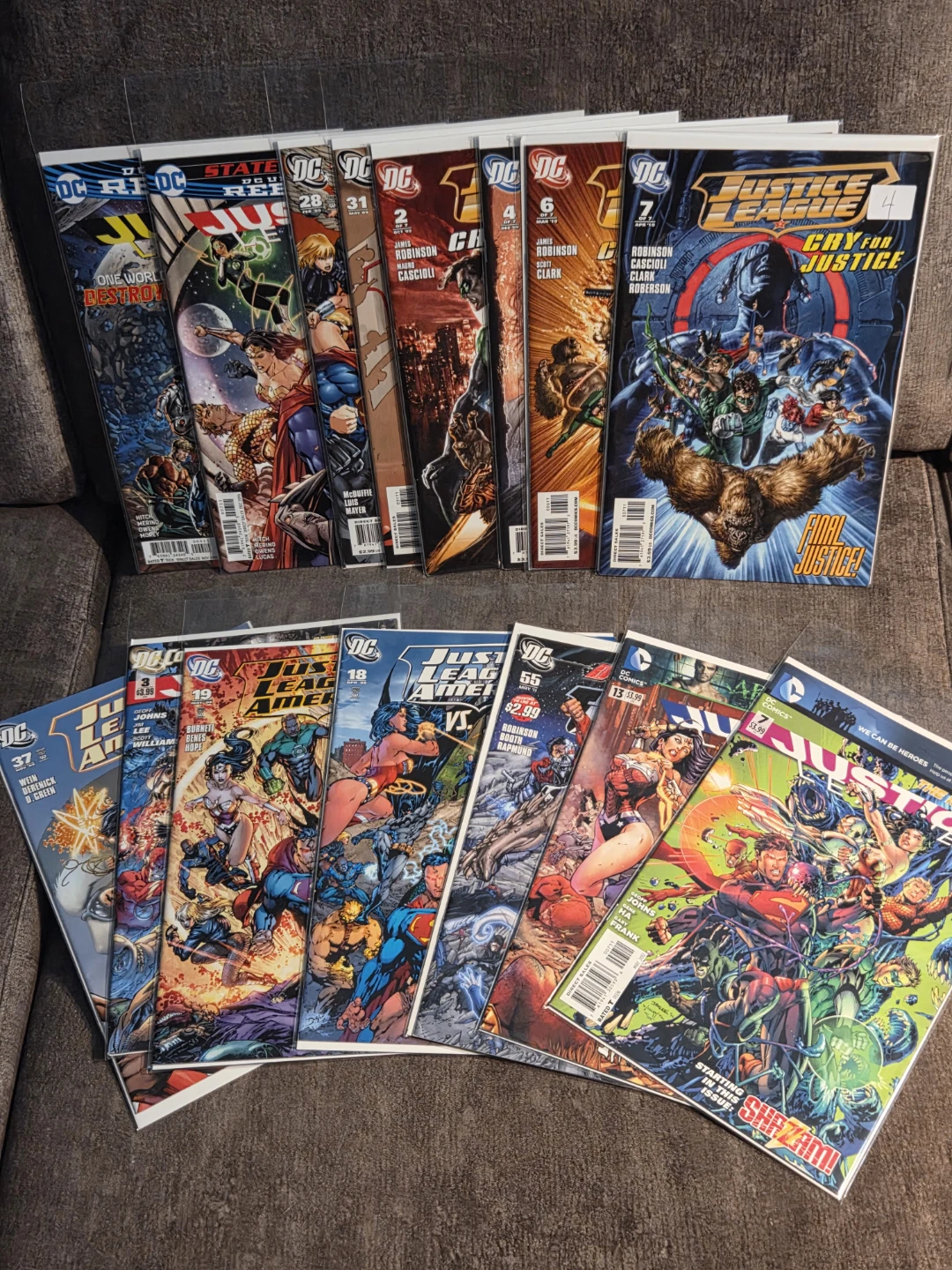 Collection of DC Justice League Comics