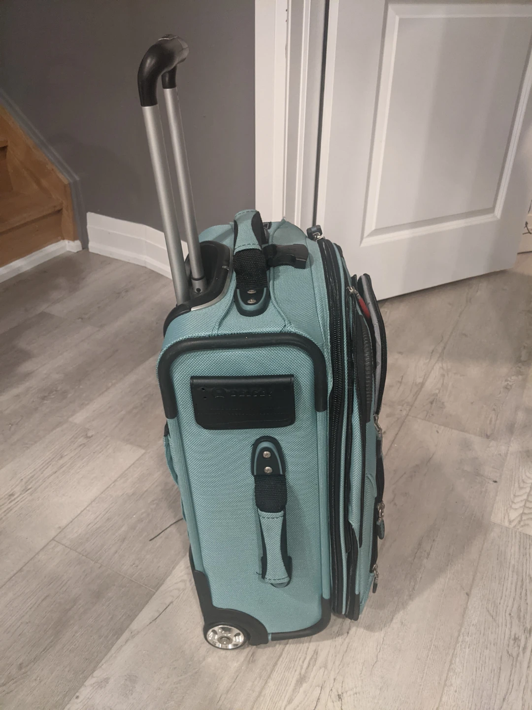 Delsey Teal Carry-on Luggage - photo 4