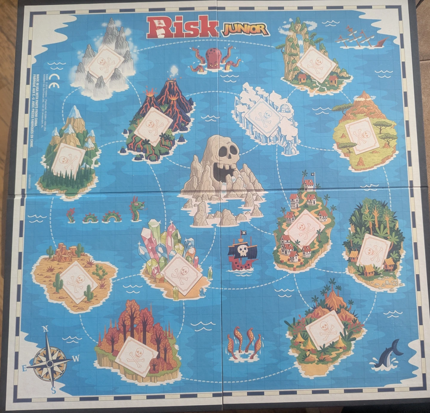 🏴‍☠️ Risk Junior Board Game (Ages 5+)