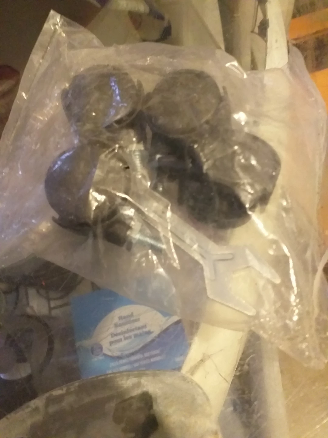 Set of 4 Black Furniture Caster Wheels