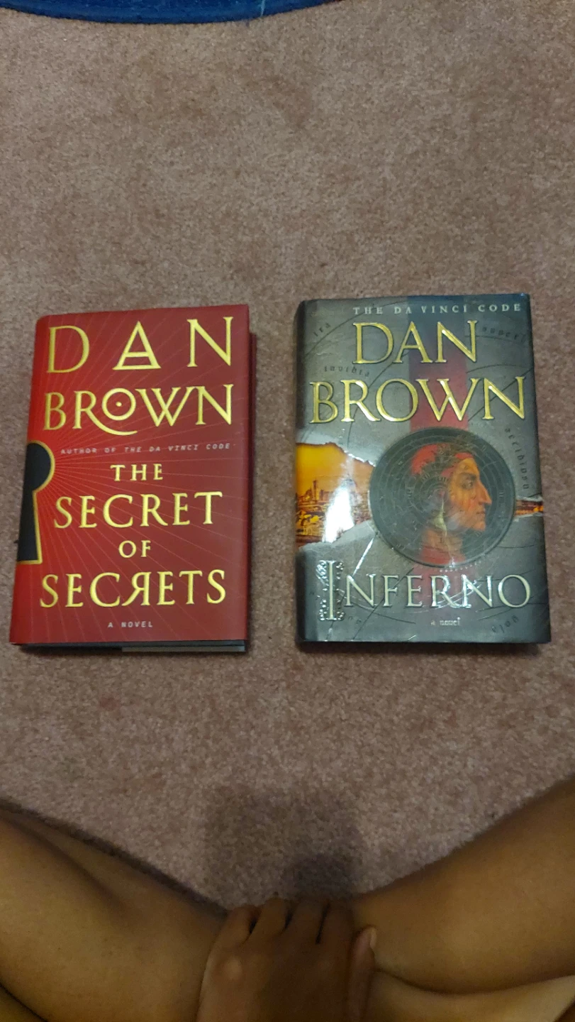 Dan Brown Books - The Secret of Secrets & Inferno