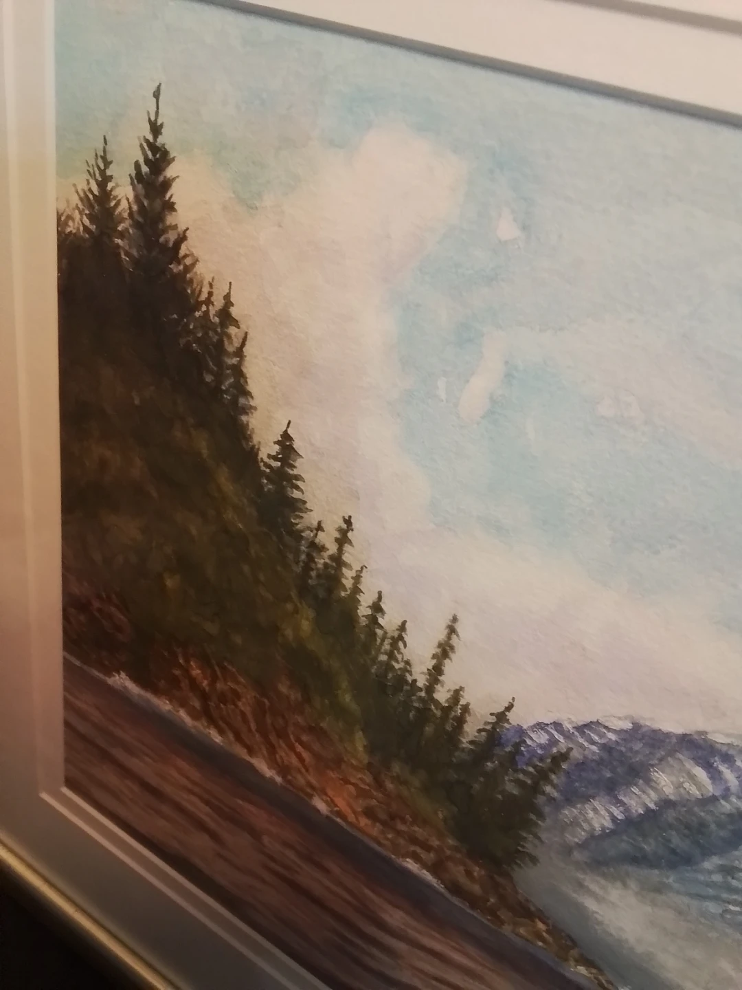Original Canadian Landscape Watercolor by Dr. J.B. McIlraith - photo 3
