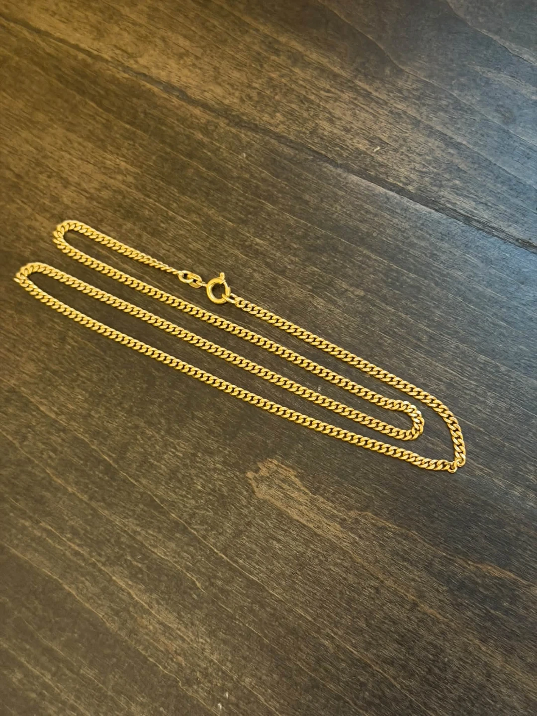 18k gold Miami Cuban solid link chain