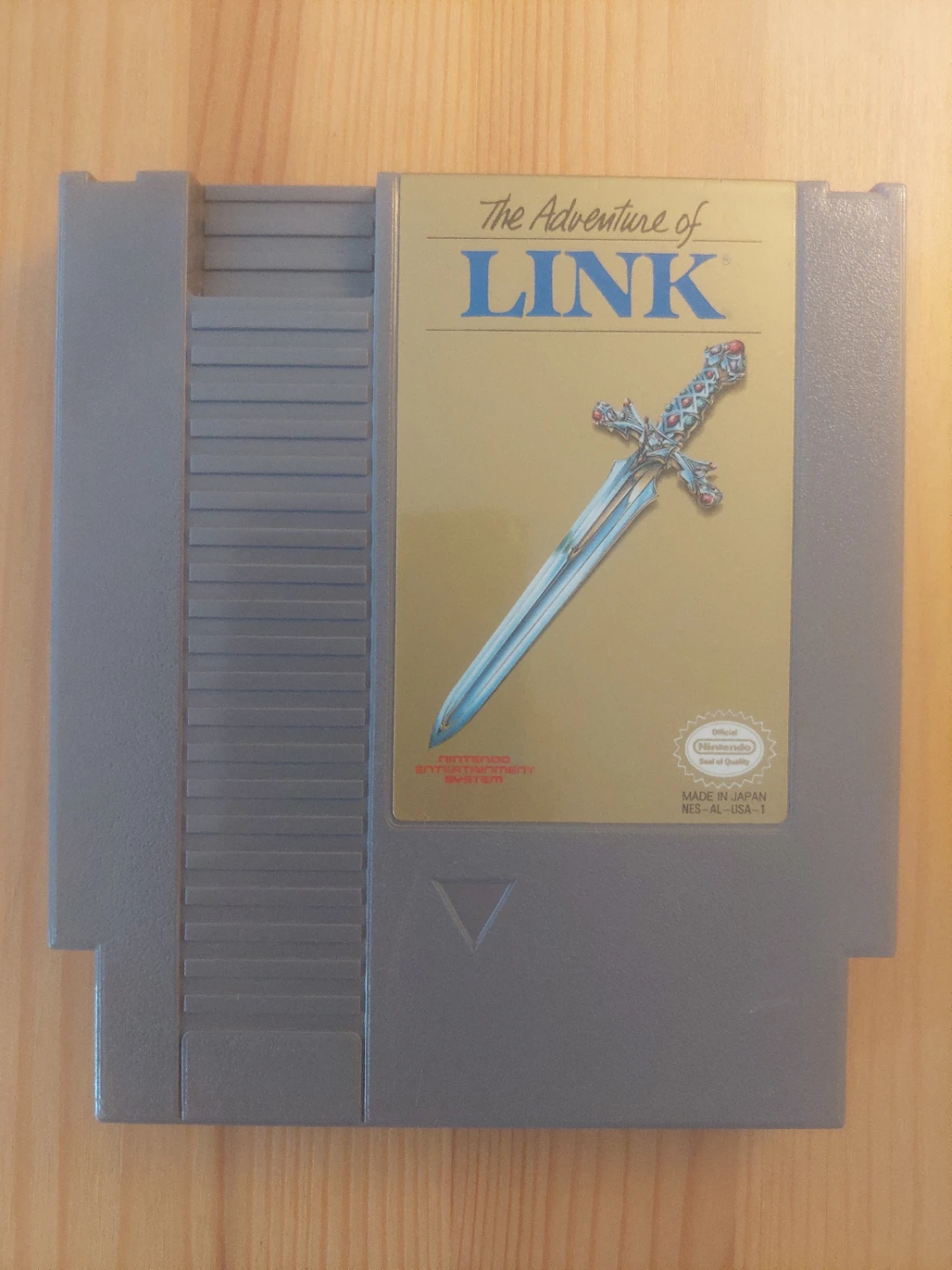 Zelda 2 NES Game Cartridge - photo 2