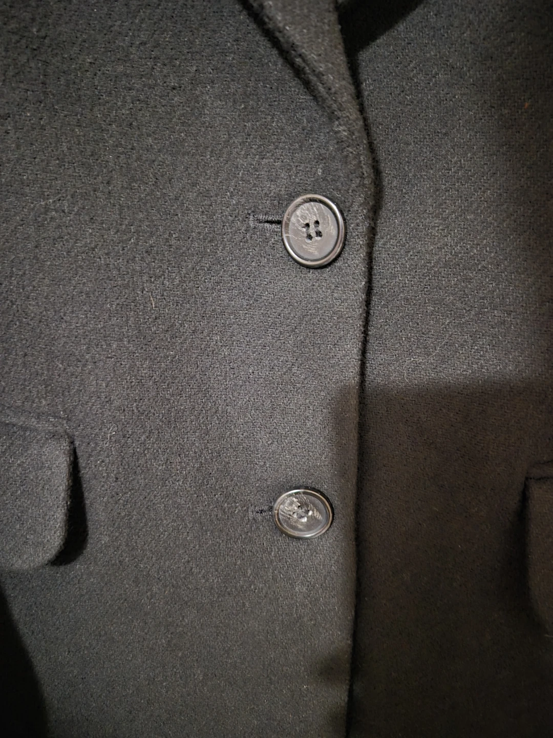 H&M Black Coat Small - photo 2