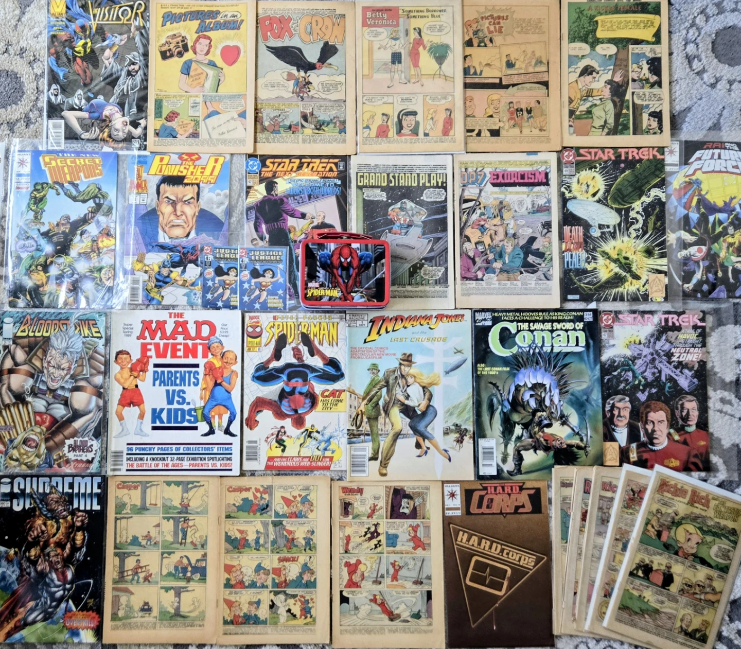Comic Lot 1950's-2000, Variants, Keys, Silverage
