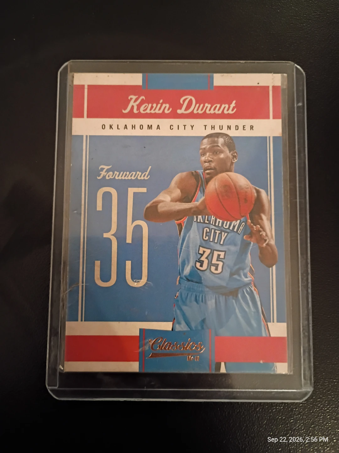 Kevin Durant Oklahoma City Thunder Classics Trading Card