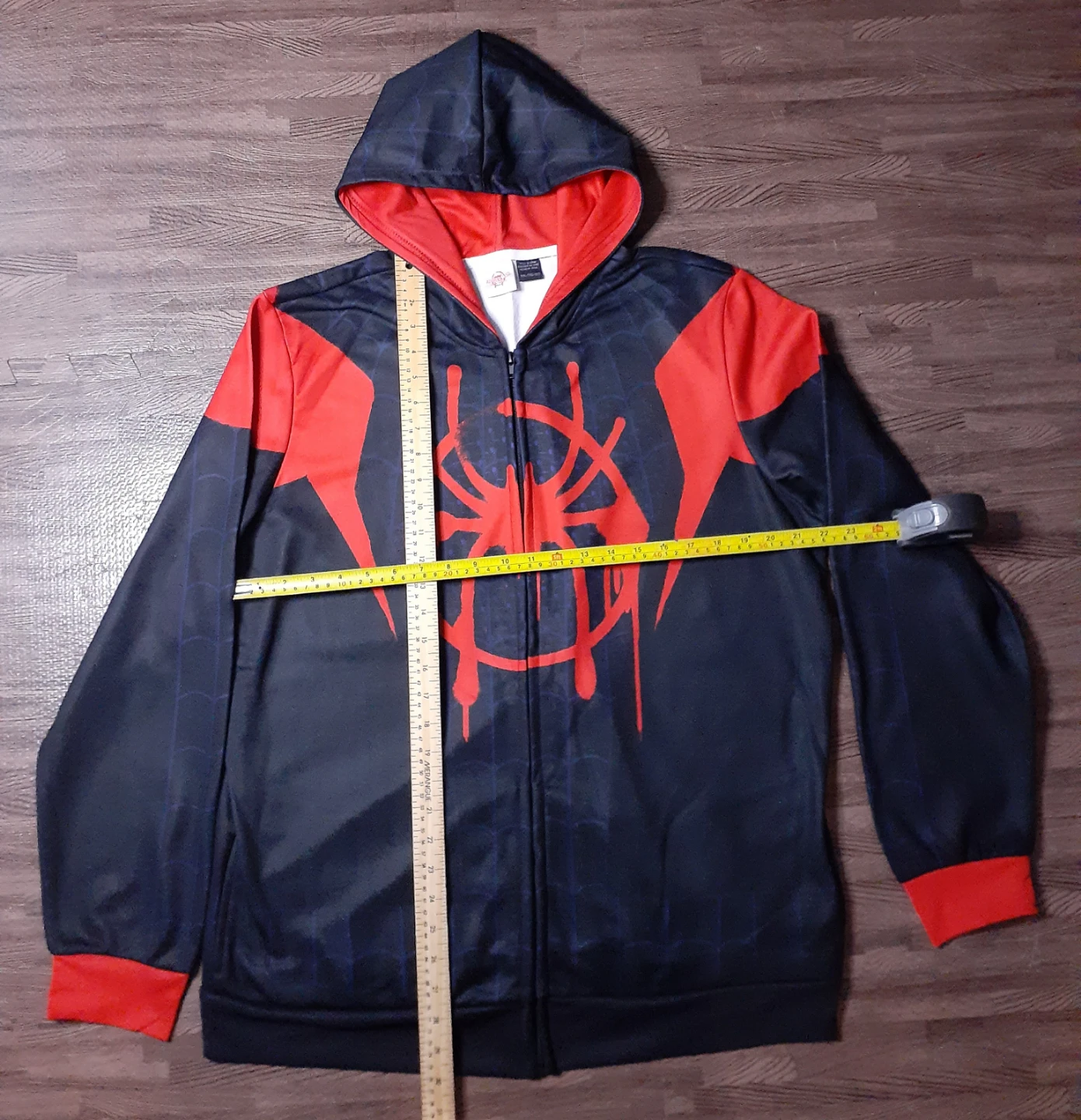 Spider-Man Into the Spider-Verse Zip-up Hoodie NEW