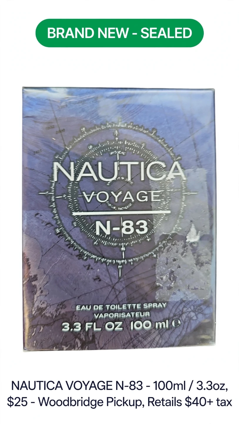 Nautica Voyage N-83 - 100ml - NEW Sealed - $25