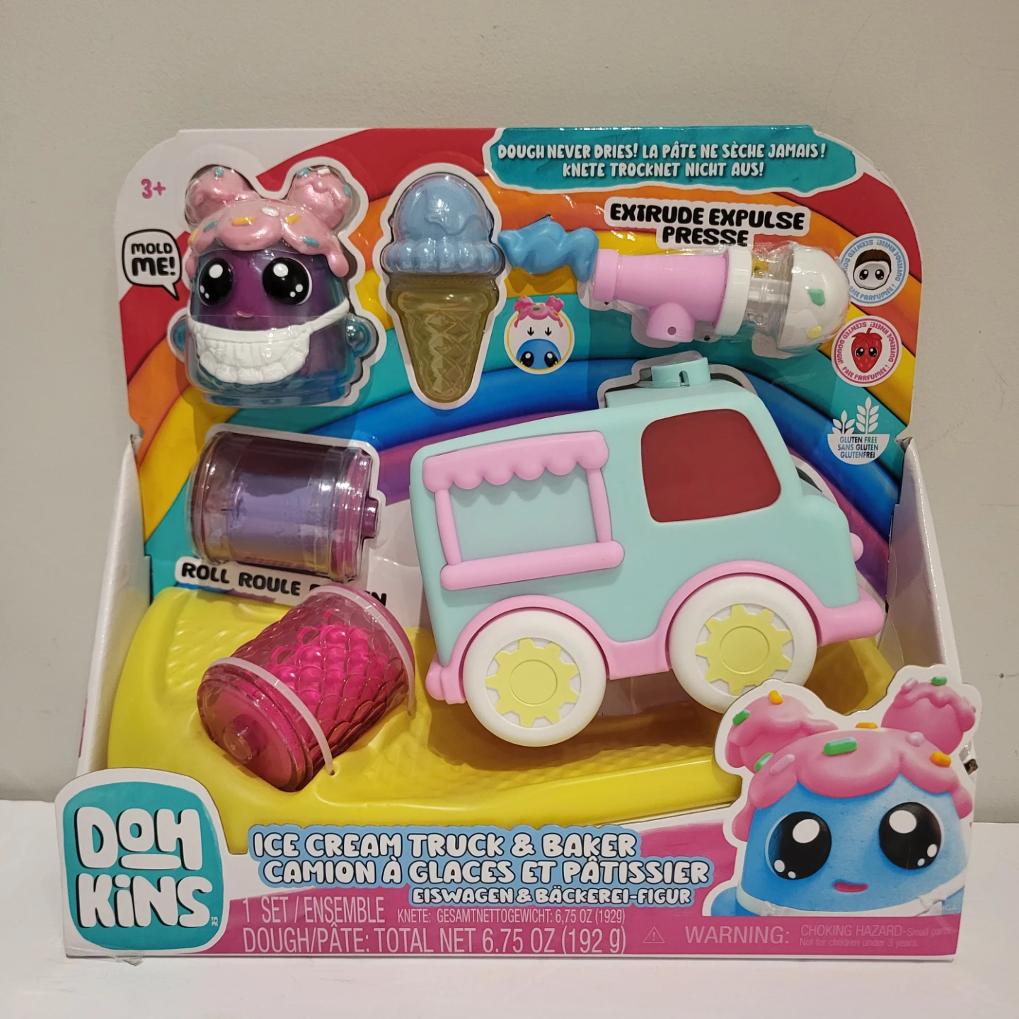 Doh-Kins Ice Cream Truck and Baker Play Set
