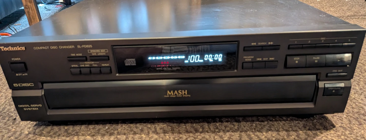 Technics cd changer