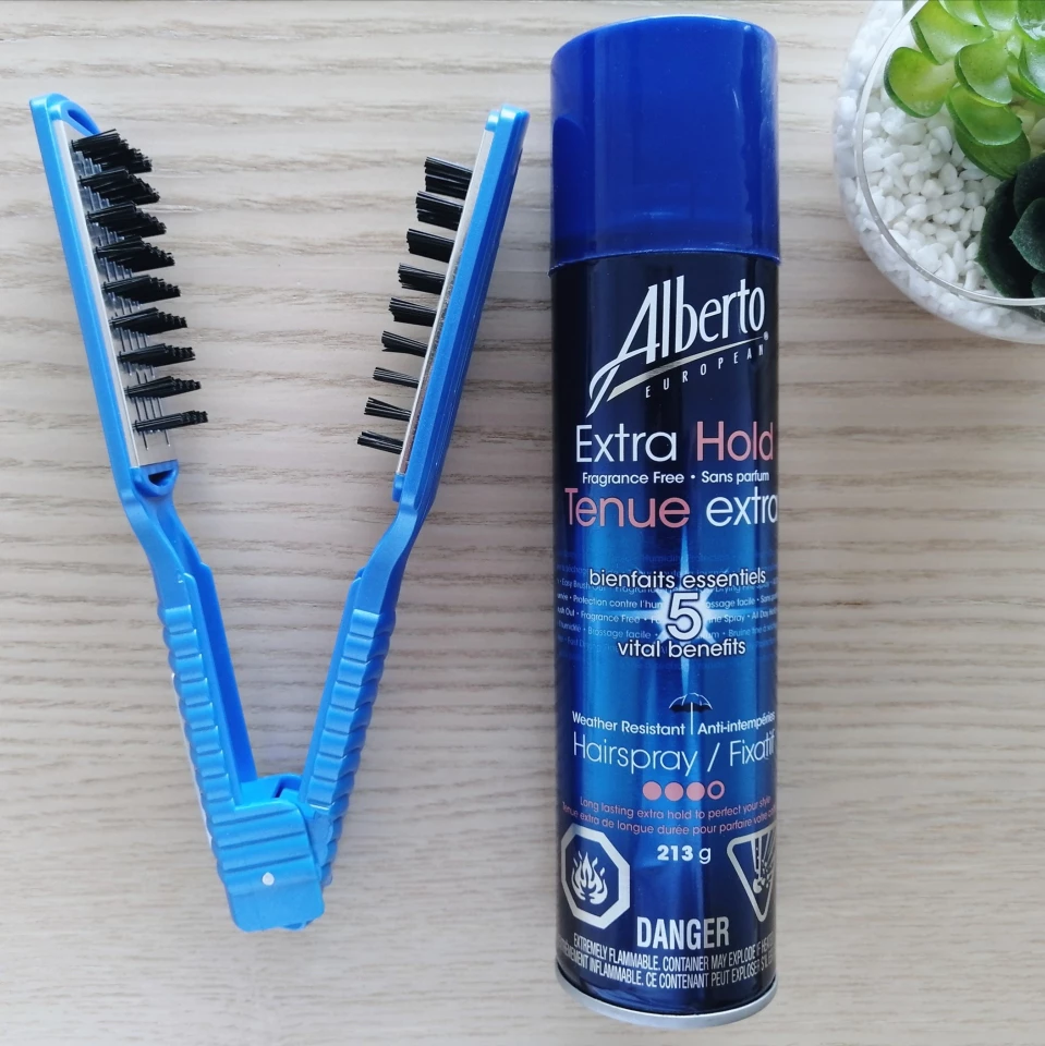 Brand New Hairbrush+Hair Spray