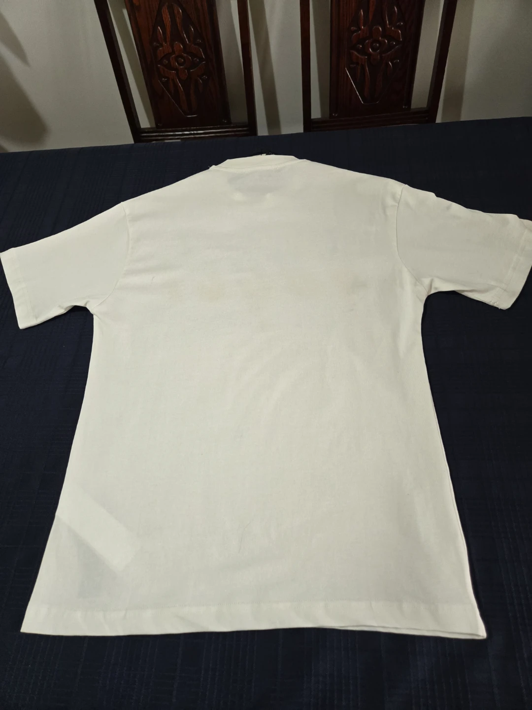 White Gucci T-Shirt with Green and Red Logo - photo 4