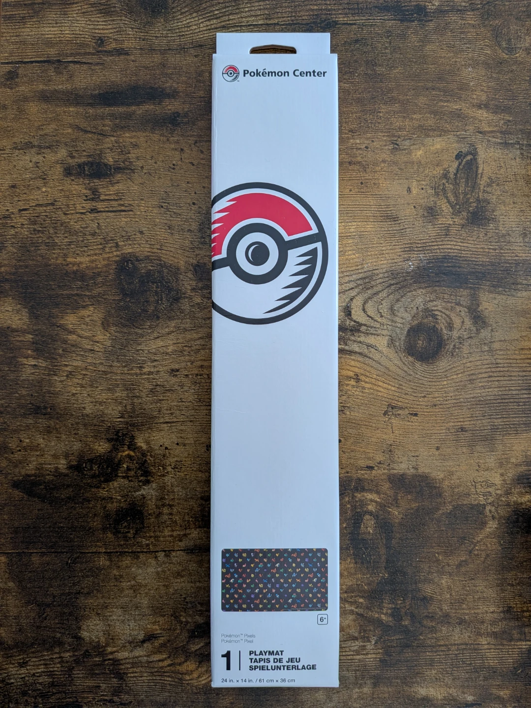Pokemon Center Exclusive Kanto Pixel Playmat