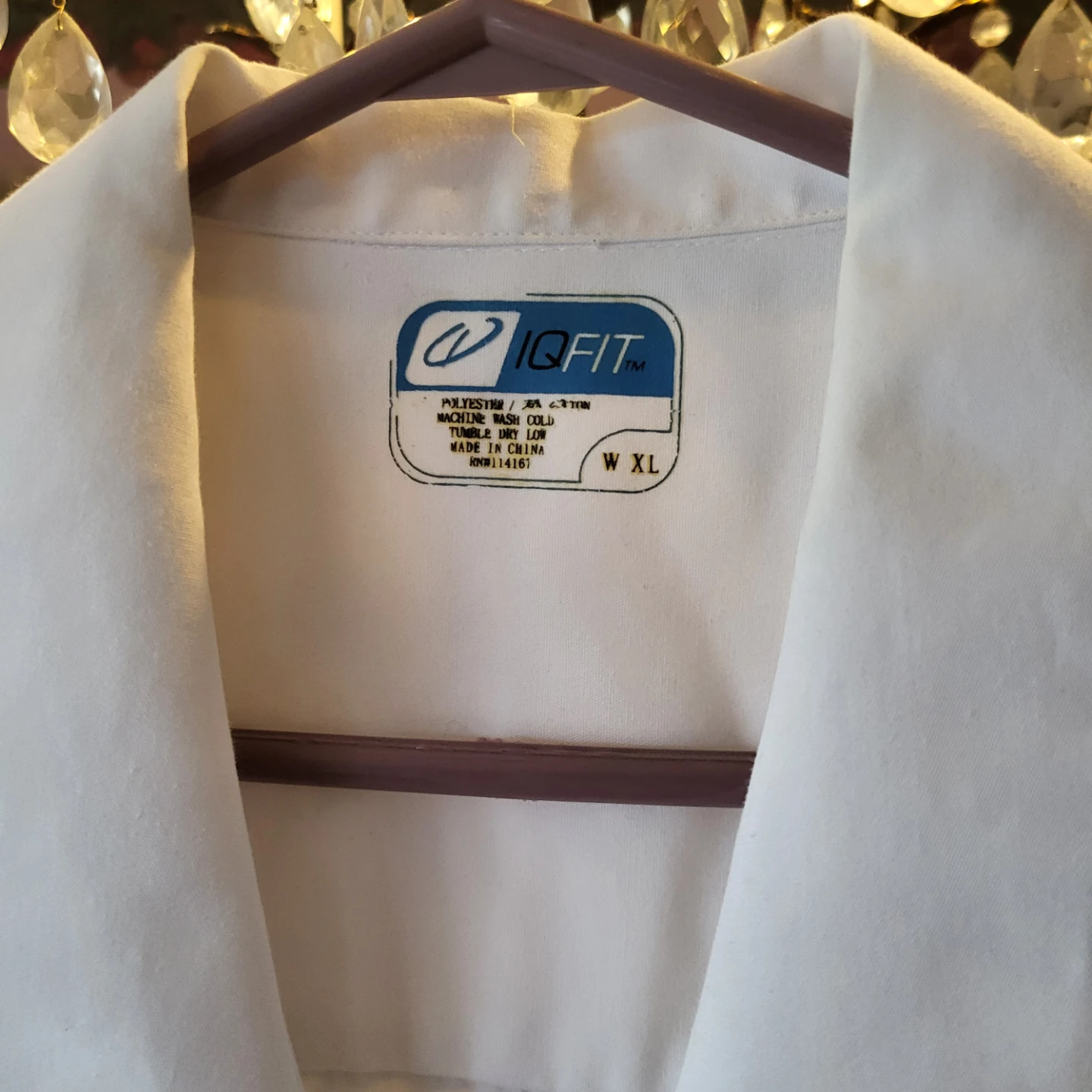 TWO IQFIT White Short-Sleeve Shirts - Size XL - photo 3