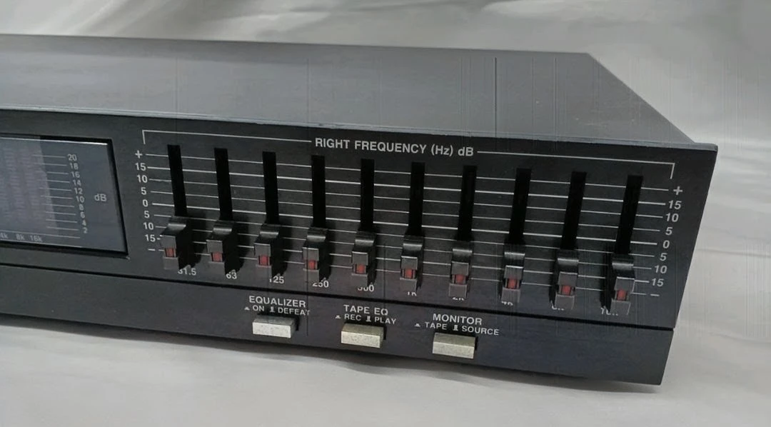 ADC Sound Shaper SS-100SL Stereo Frequency Equalizer - photo 5