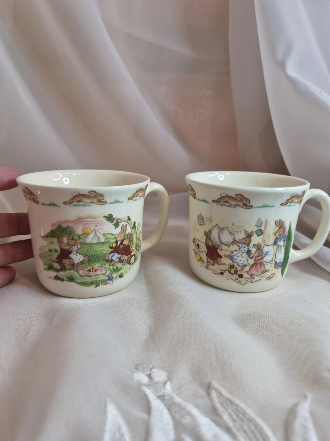 2 Vintage Royal Dalton Bone China England Bunnykins - photo 4
