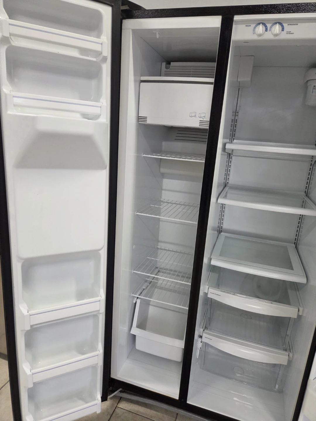 GE Stainless Steel Side-by-Side Refrigerator - photo 4