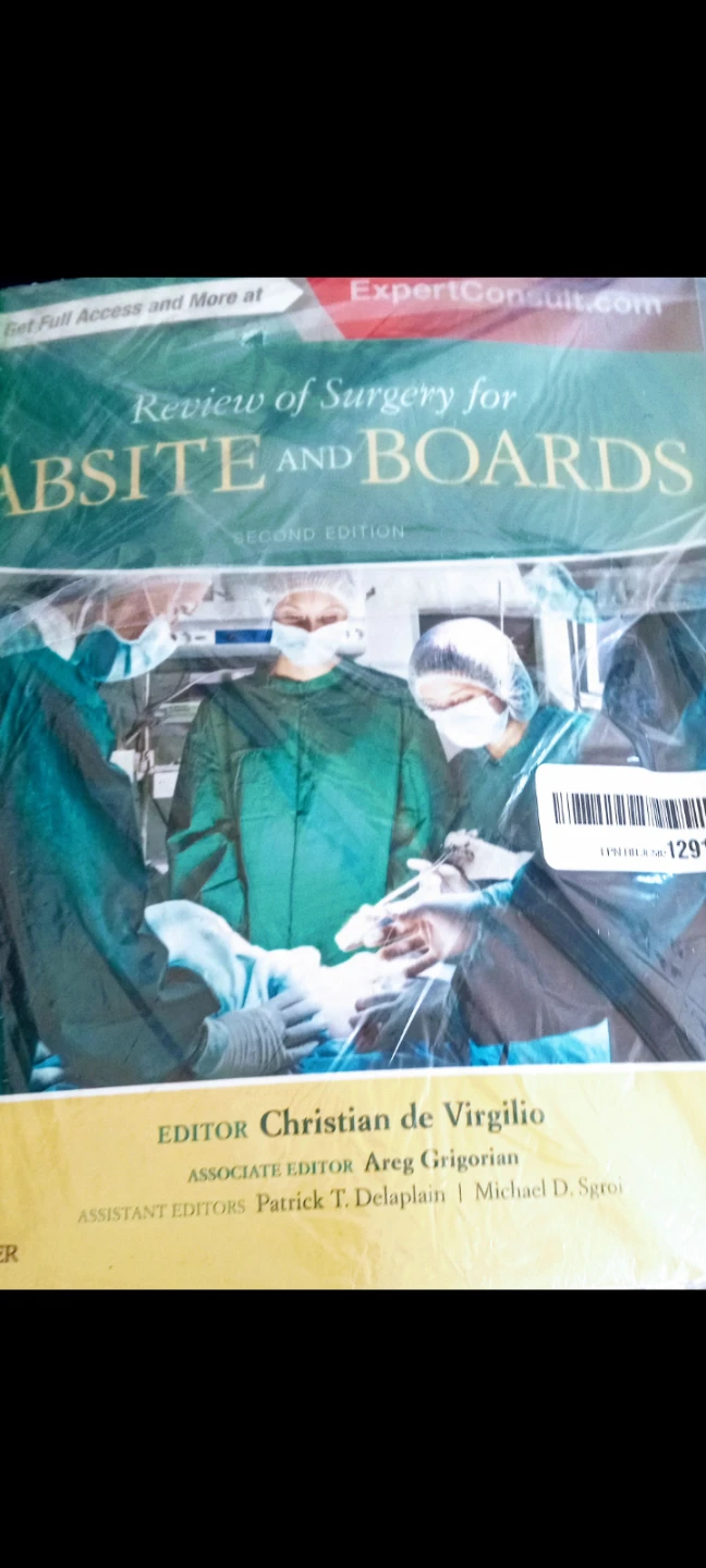Review of Surgery for ABSITE and BOARDS 🏈