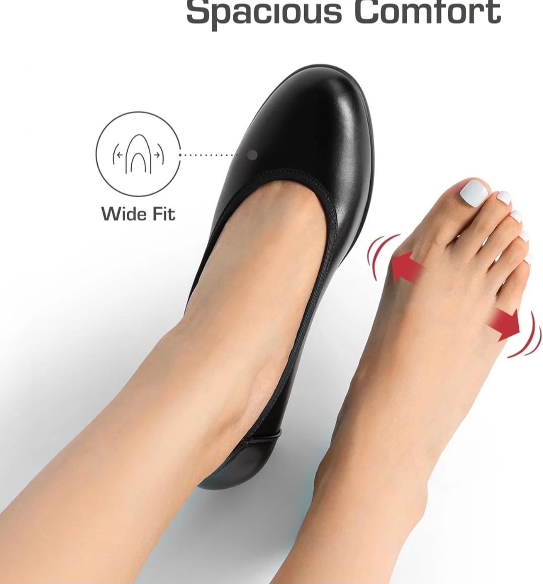 Dream Pairs Black Block Heel Pumps - photo 3