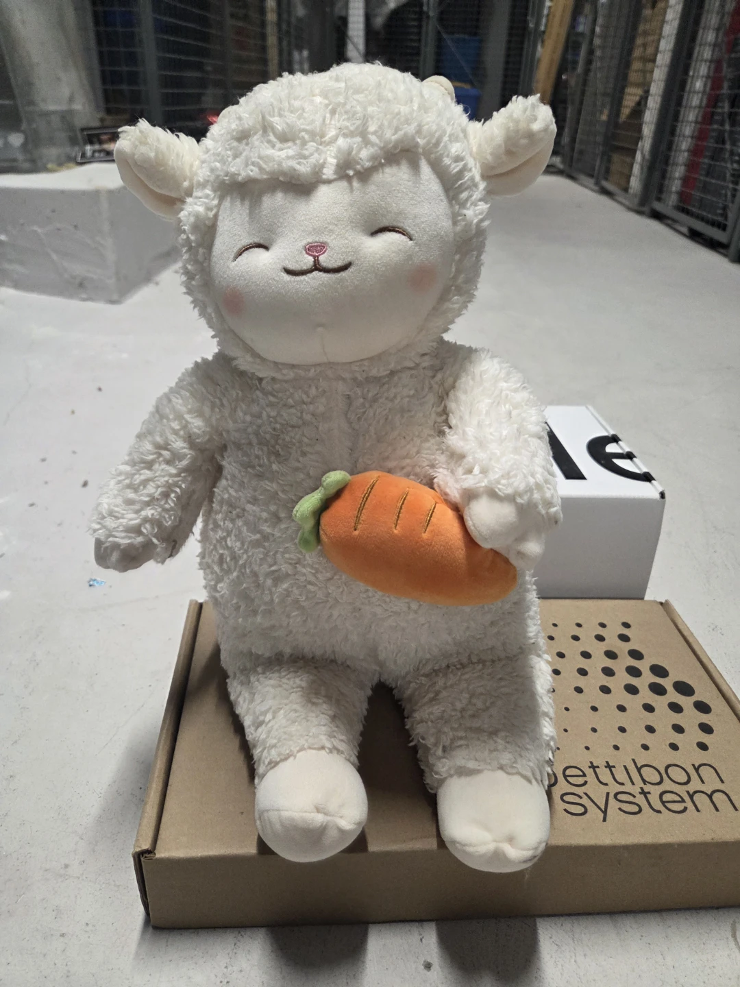 Cute Sheep Plush with Carrot Toy - photo 5