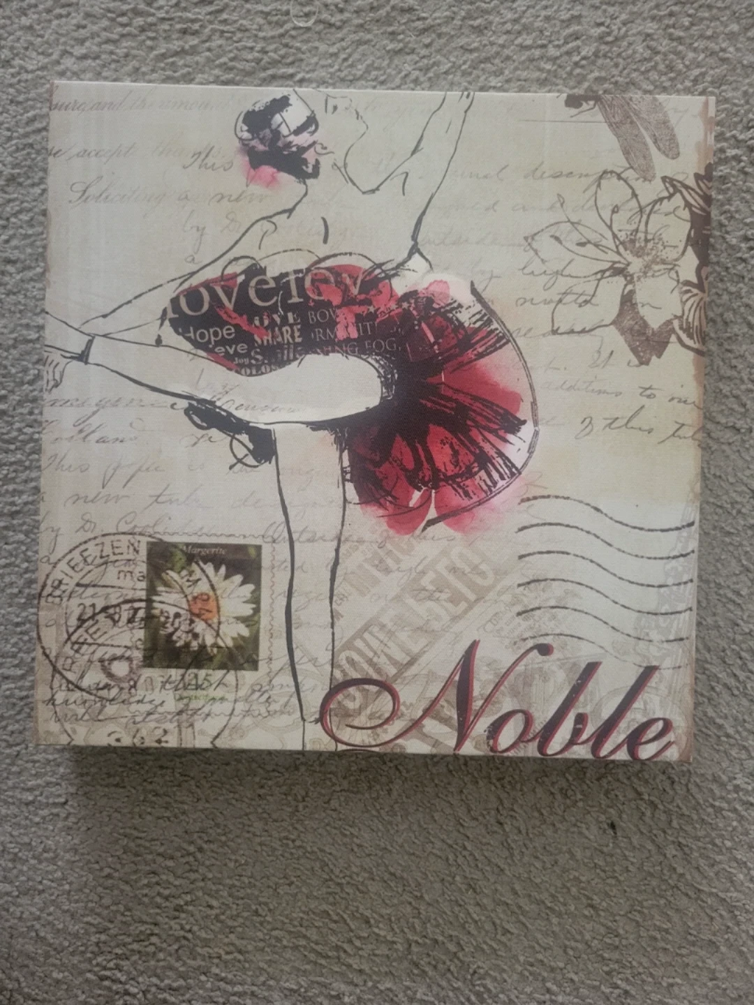 🏈 Ballerina Wall Art Decor